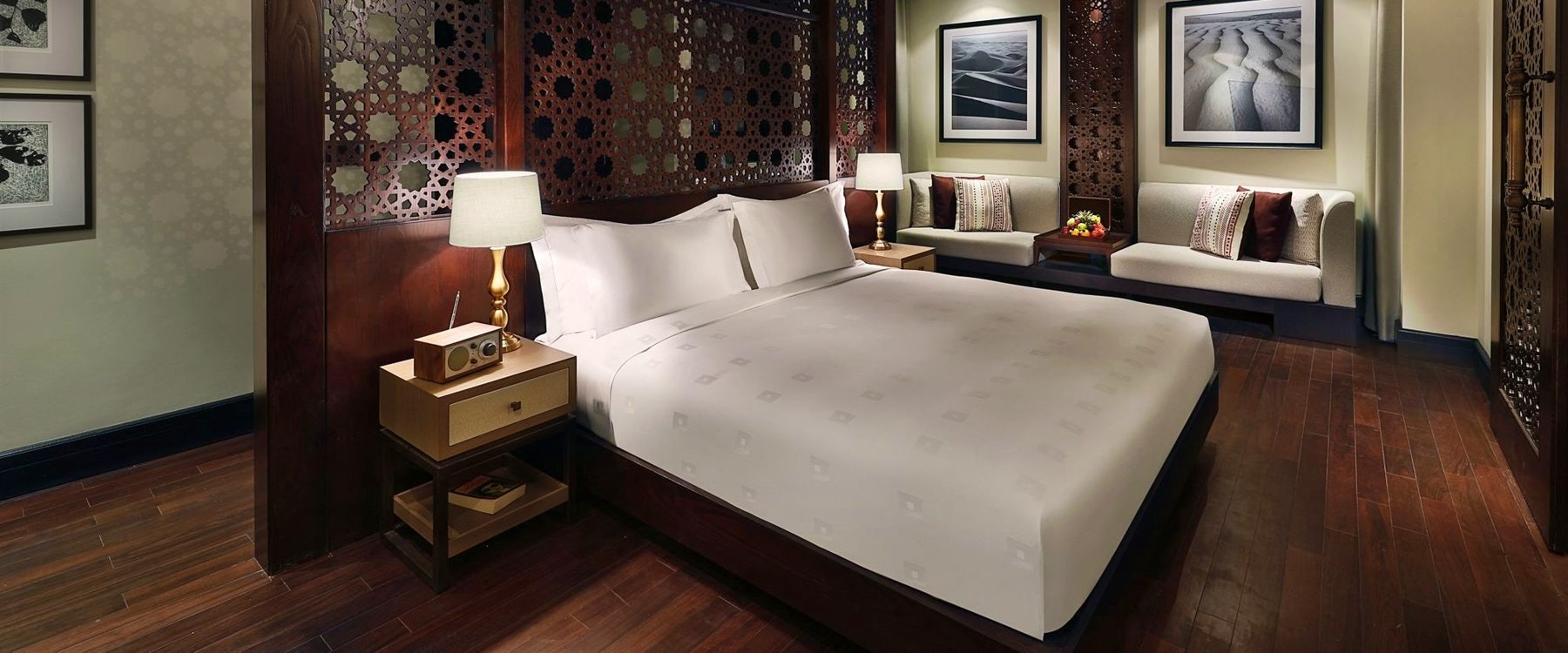 Al Rimal Pool Villa Bedroom at Al Wadi Desert, Ras Al Khaimah