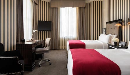 deluxe two double beds