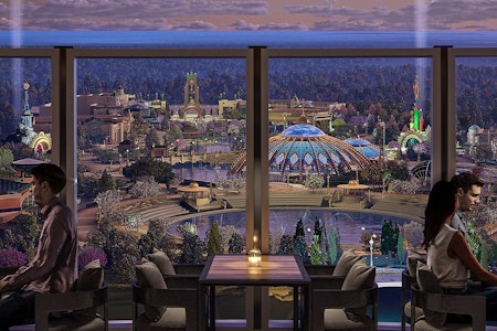 Universal Helios Grand Hotel, a Loews Hotel | Views from Restuarant