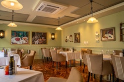 la catina private dining area at fancourt hotel george