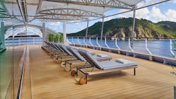 silver dawn spa deck luxury silversea cruise - barbados roundtrip