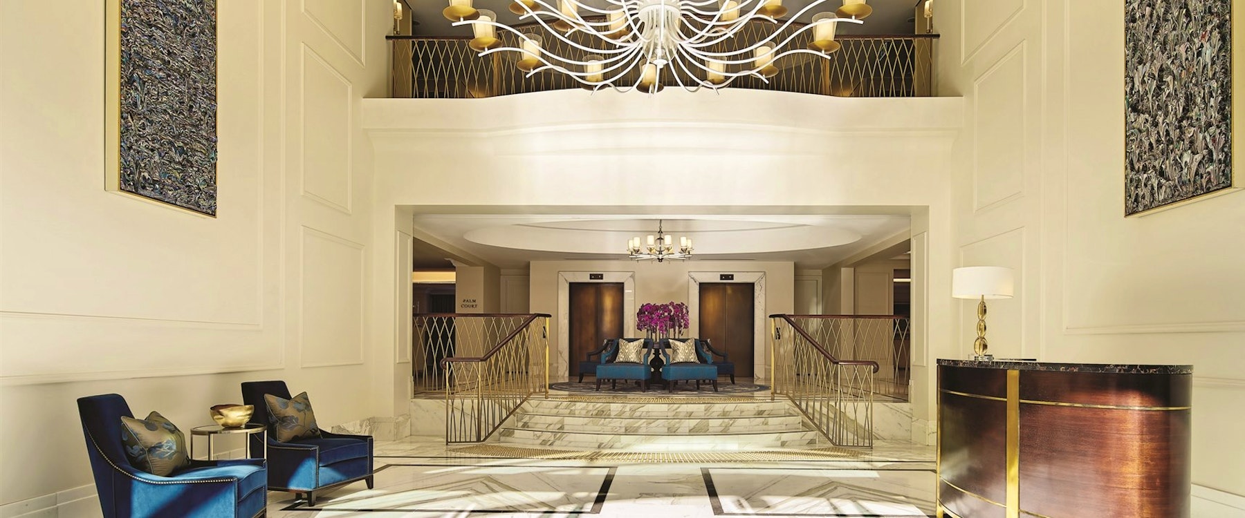 The grand lobby, The Langham, Sydney