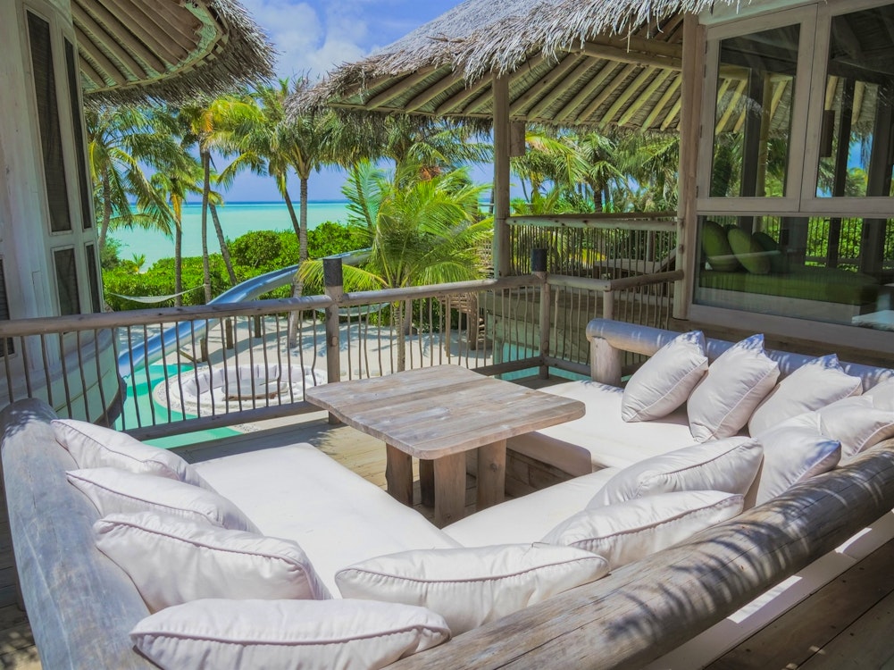 4-bedroom Island Villa pool, Soneva Jani, Maldives, Indian Ocean 