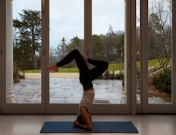 Yoga at Heckfield Place, Hampshire