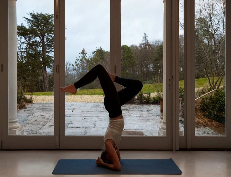 Yoga at Heckfield Place, Hampshire
