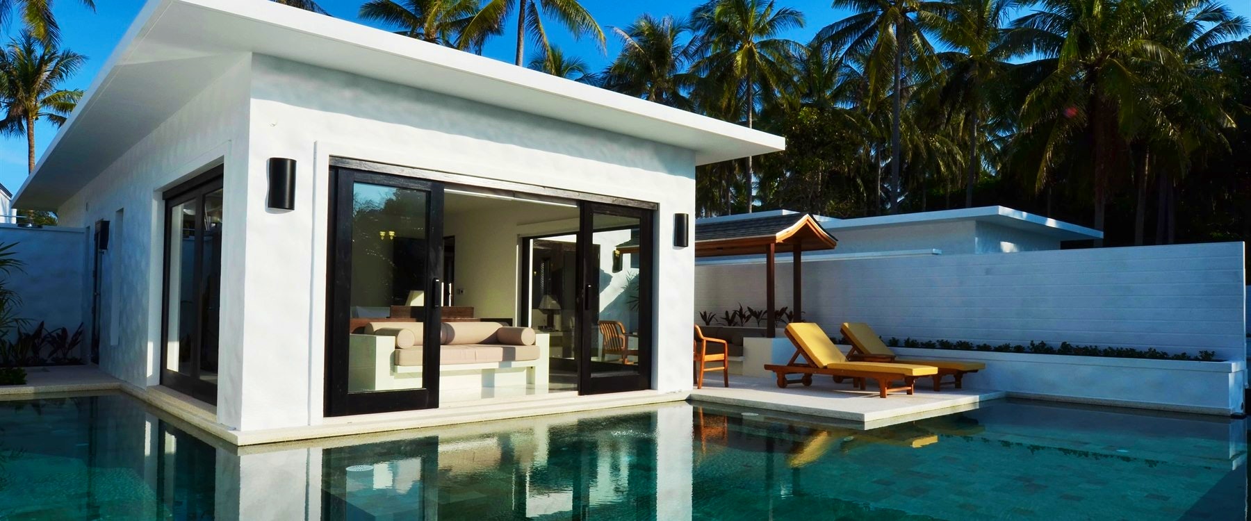 Private pool at The Racha