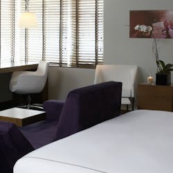 Bedroom Interior at Le Germain Hotel Calgary, Alberta