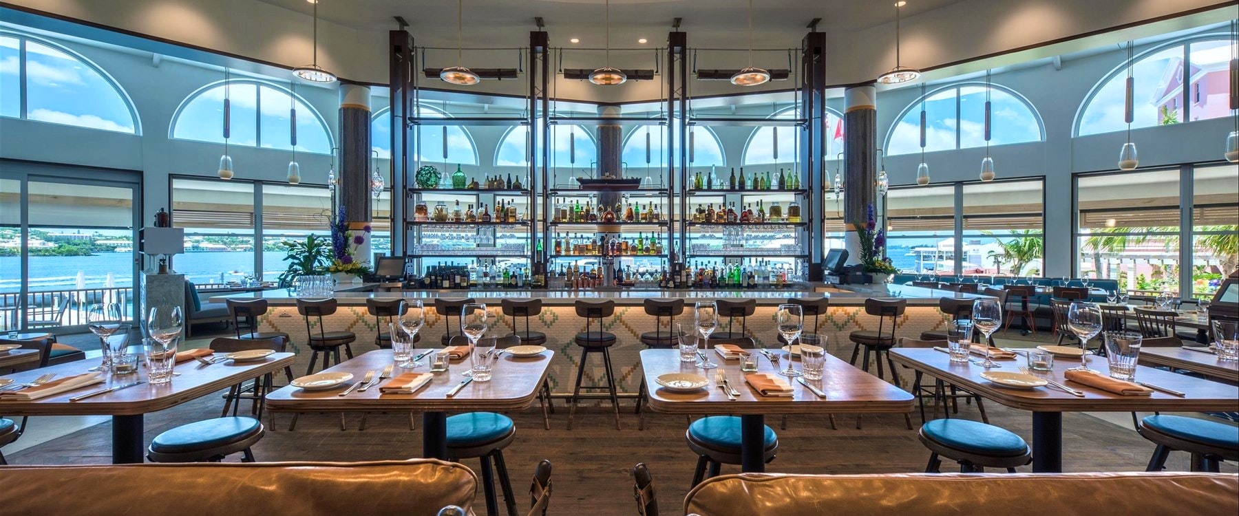 Experience a Theatrical Open Kitchen and World Class Menu at Marcus' at Hamilton Princess & Beach Club, Bermuda