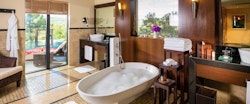 Guest Bathroom at Terre Blanche Hotel Spa Golf Resort, Provence, France