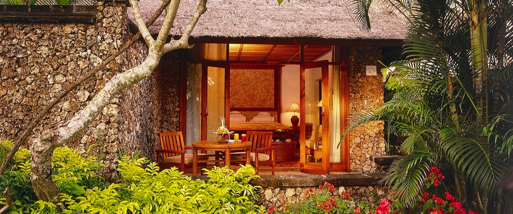 Lanai Terrace at The Oberoi Bali