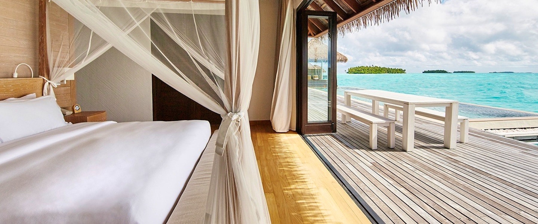 Water Villa at COMO Maalifushi, Maldives, Indian Ocean 