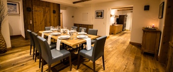 Living room at Chalet 53 Anton Austria