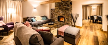 Living room at Chalet 53 Anton Austria