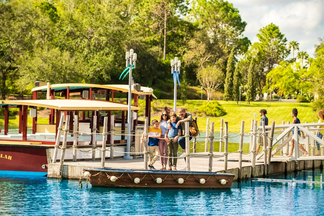 dock at universals loews portofino bay resort