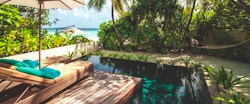 Beach Villa at Constance Halaveli Resort, Maldives