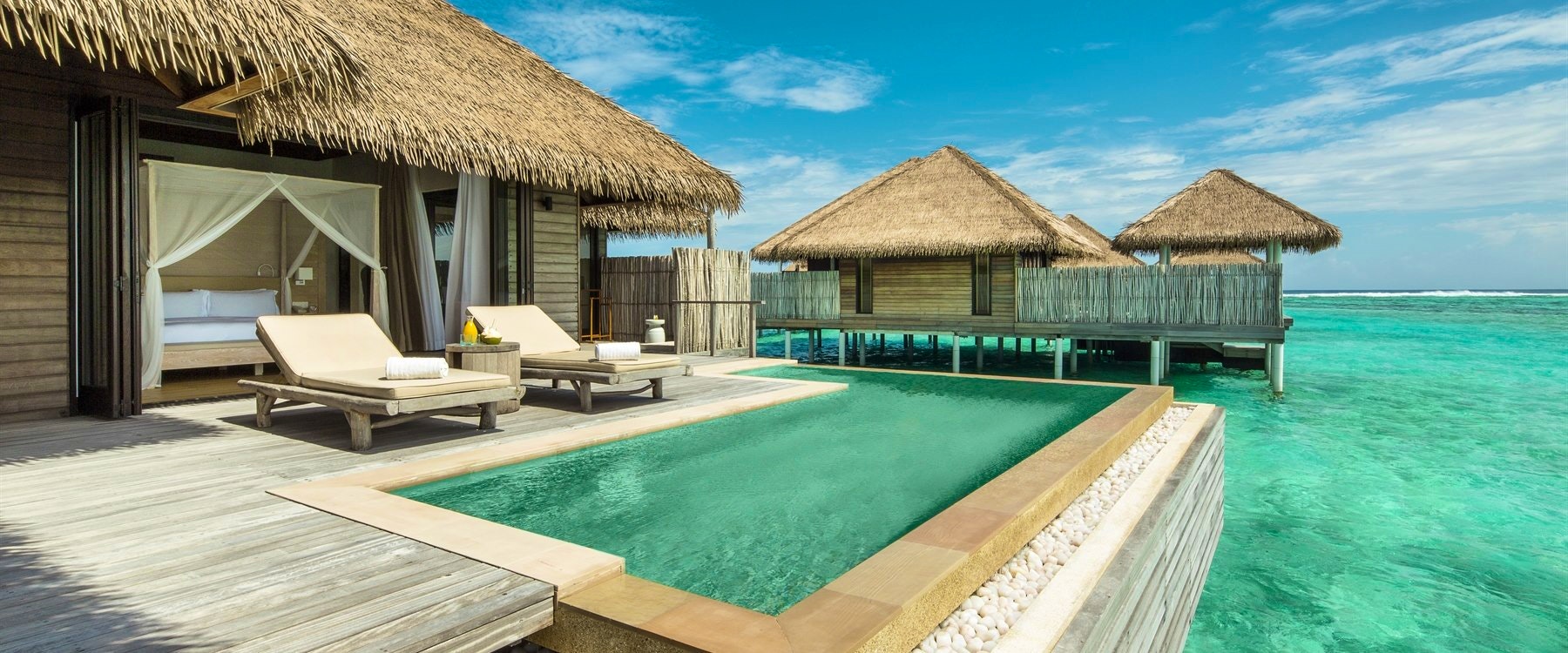 Water Villa at COMO Maalifushi, Maldives, Indian Ocean 