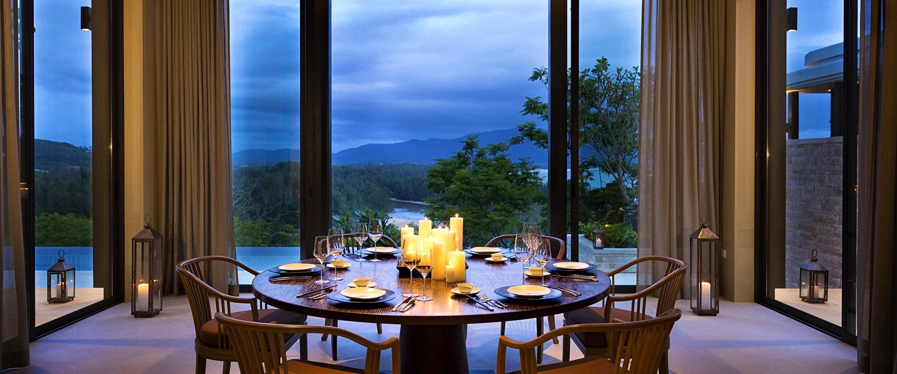 Dining in Residence at Anantara Layan Phuket Resort, Thailand