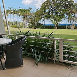 garden grand suite patio at SKYCITY Darwin