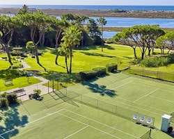 Tennis Courts at Hotel Quinta Do Lago, Algarve, Portugal