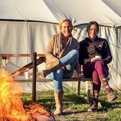 Camping Accommodation at Medicine Lodge Horse Drives at Silver Spur Ranch