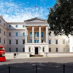 Exterior of The Lanesborough, London, England