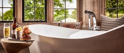 Bath at Foxhill Manor, Farncombe Estate, England, UK