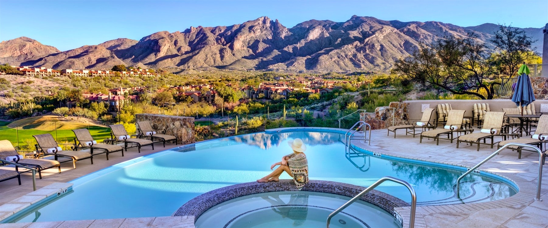 pool at hacienda del sol guest ranch resort