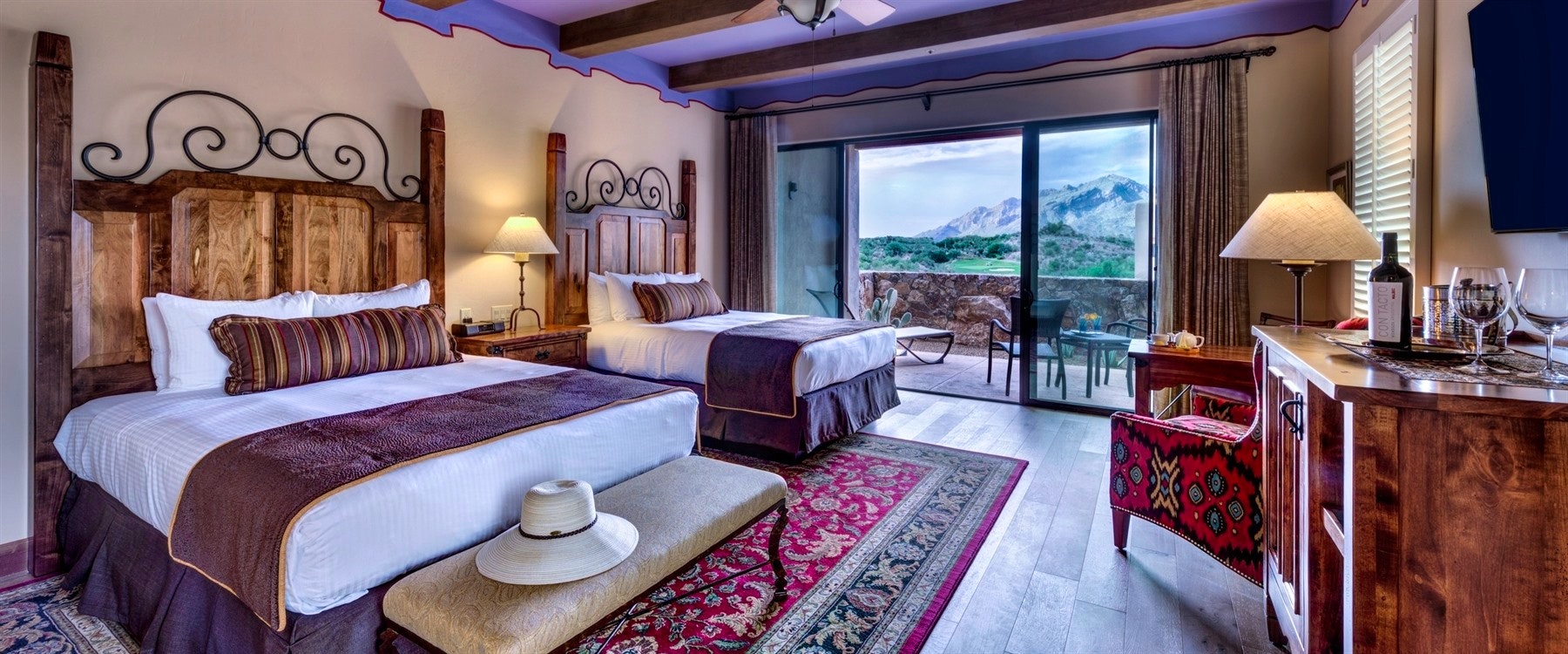 hacienda room at hacienda del sol guest ranch resort