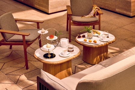 Tea Time, Royal Mansour Casablanca, Morocco