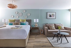 Veranda Suite at The Fish, Farncombe Estate, England, UK