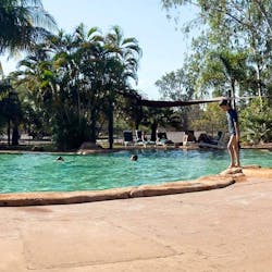 Swimming pool, Cooinda Lodge Kakadu