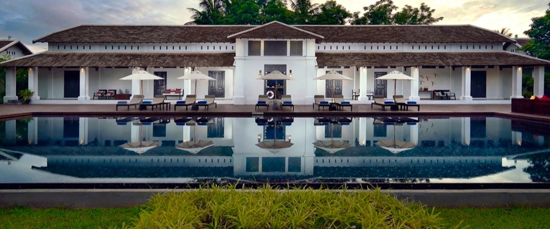 Swimming Pool at Sofitel Luang Prabang, Laos