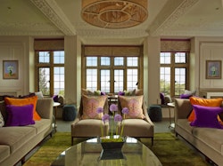 Drawing Room at Foxhill Manor, Farncombe Estate, England, UK