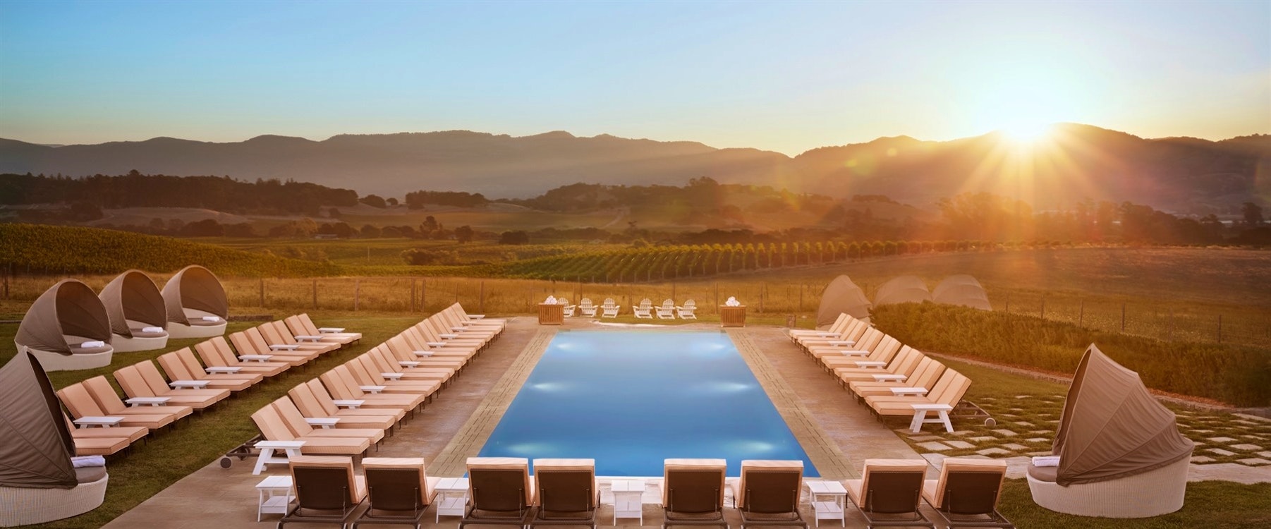 Swimming Pool at Carneros Resort and Spa, Napa Valley