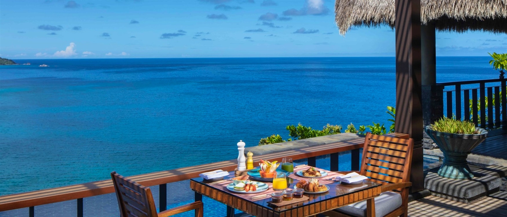 In-Villa Dining, Anantara Maia Seychelles Villas