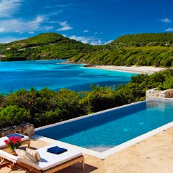 Pool Area at Beach House, Canouan