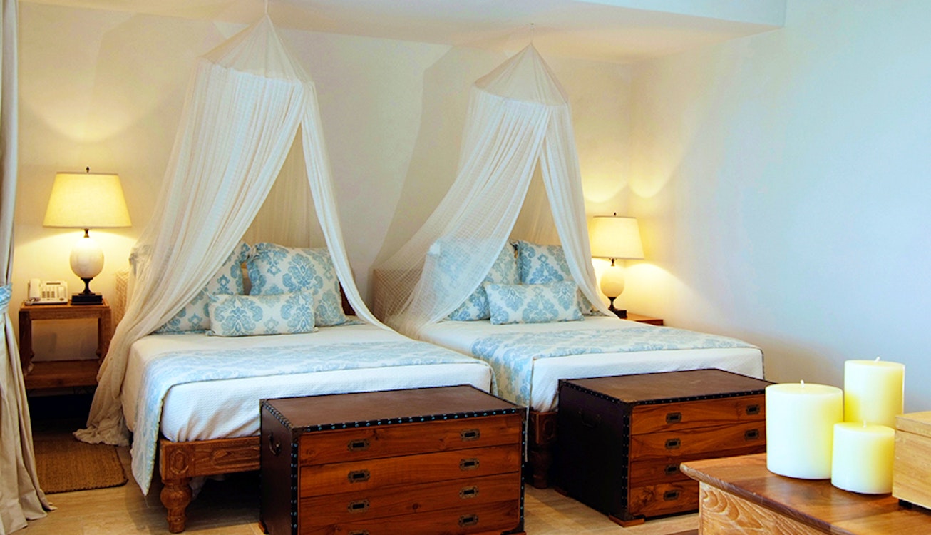 Bedroom at Beach House, Canouan 