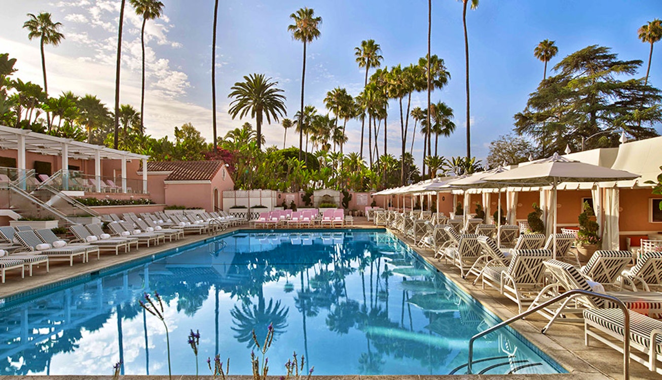 Beverly Hills Hotel - Pool Area