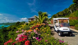 Outside area at Canouan Estate