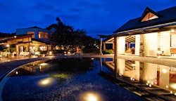 Reception at Canouan Estate