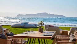 Dining with Sea View at Domes Noruz, Chania, Greece