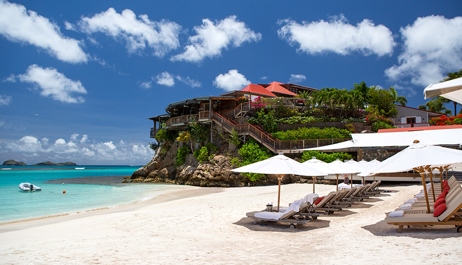 Beach at Eden Rock, St Barths