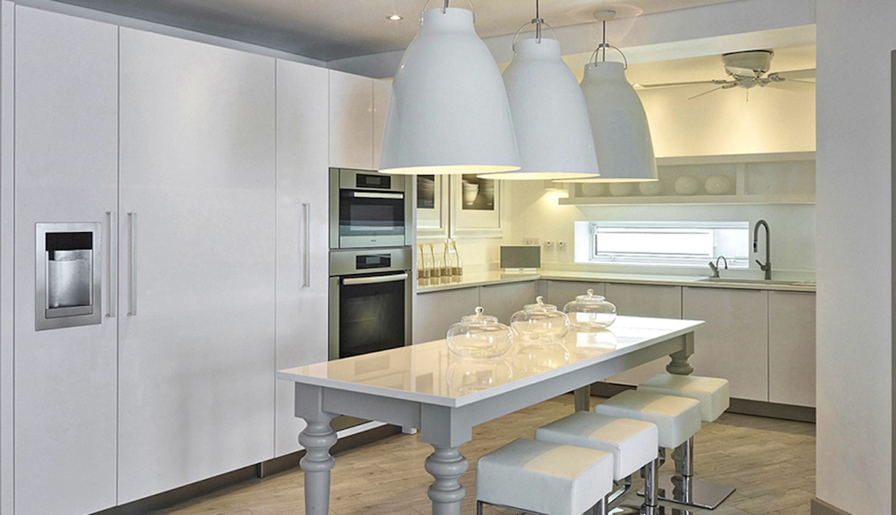 Kitchen at Footprints Villa, Barbados