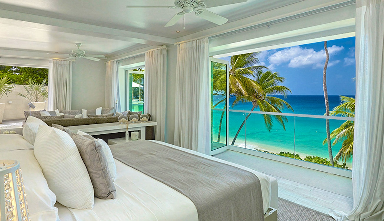 Bedroom at Footprints Villa, Baarbados