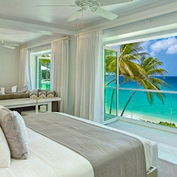 Bedroom at Footprints Villa, Baarbados