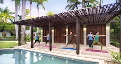 Fitness center at Royal Villas at Half Moon
