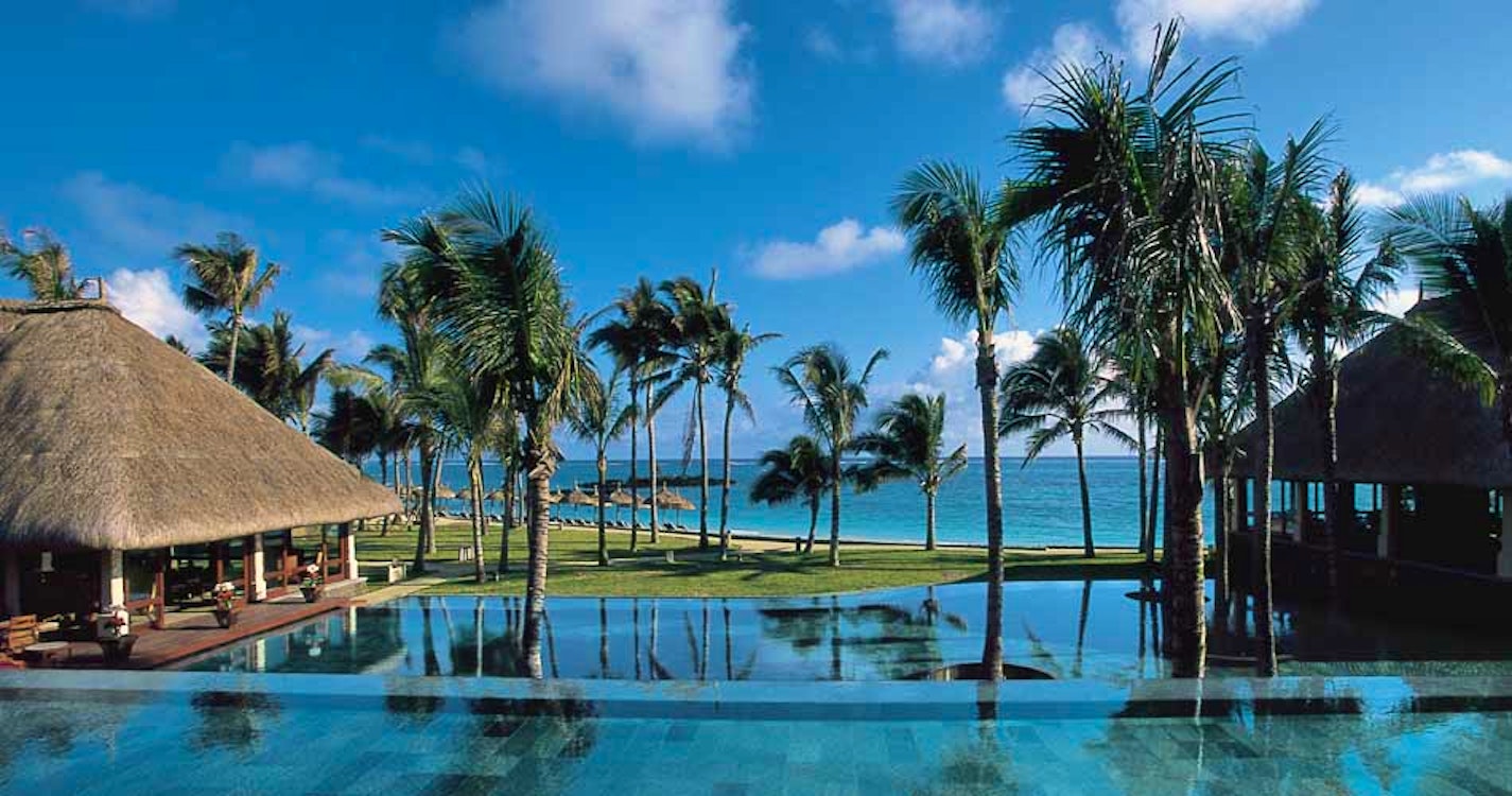 Pool & Beach View at Constance Belle Mare Plage - The Villas