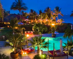 Arial View of Estate Pool and Jacuzzi at Grace Bay Club, Turks And Caicos