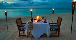 Beachfront Dining at Grace Bay Club, Turks And Caicos