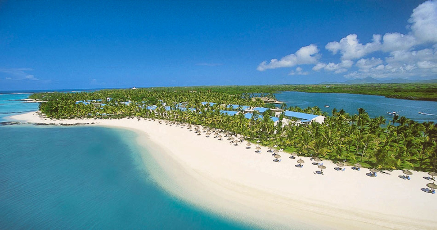 Overhead View of at The Villa at One&Only Le Saint Geran